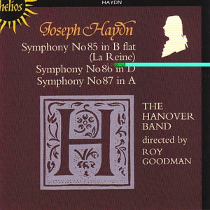 Haydn: Symphony Nos 85, 86 & 87 /The Hanover Band · Goodman cd
