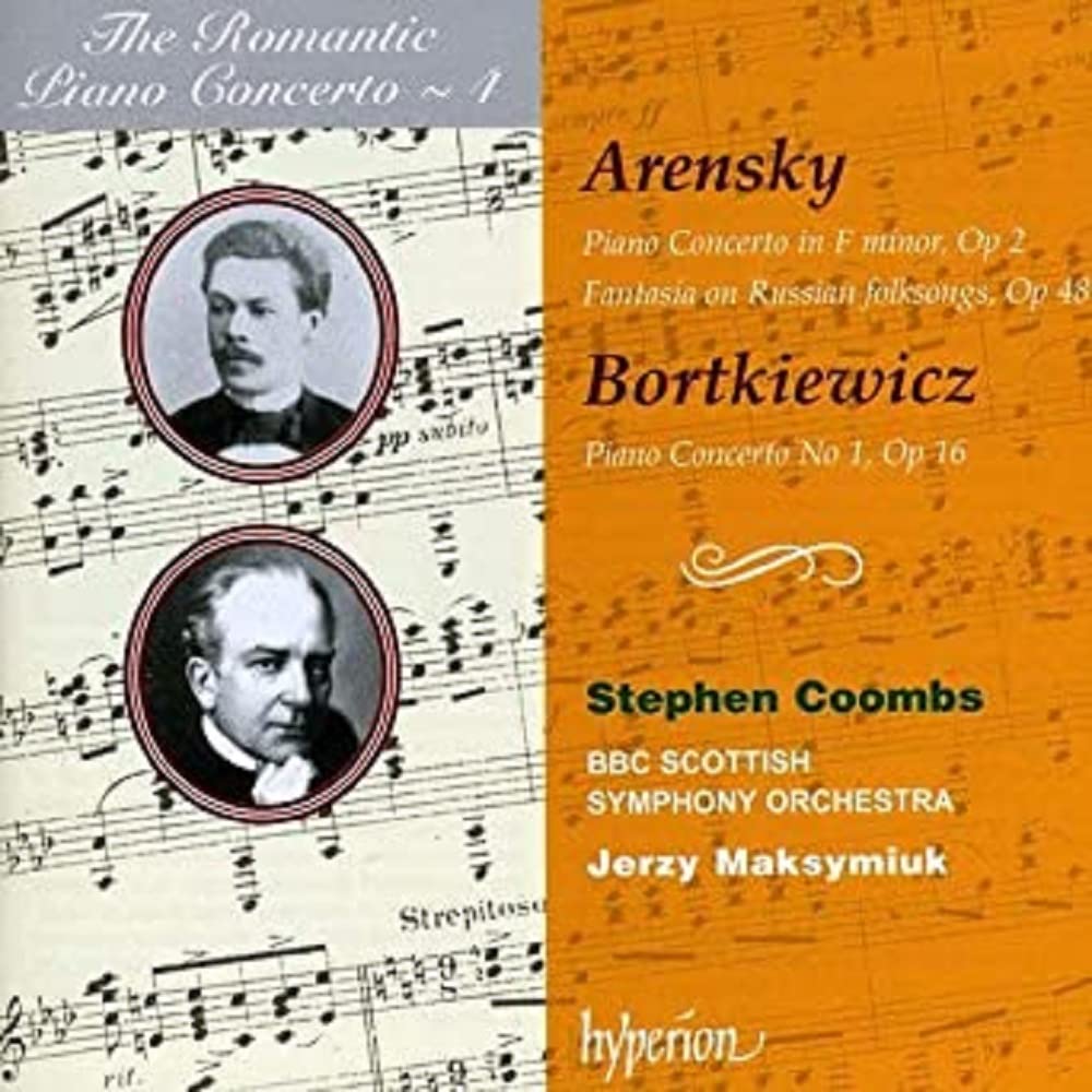 The Romantic Piano Concerto - Vol. 4 (Arensky / Bortkiewicz) Classical
