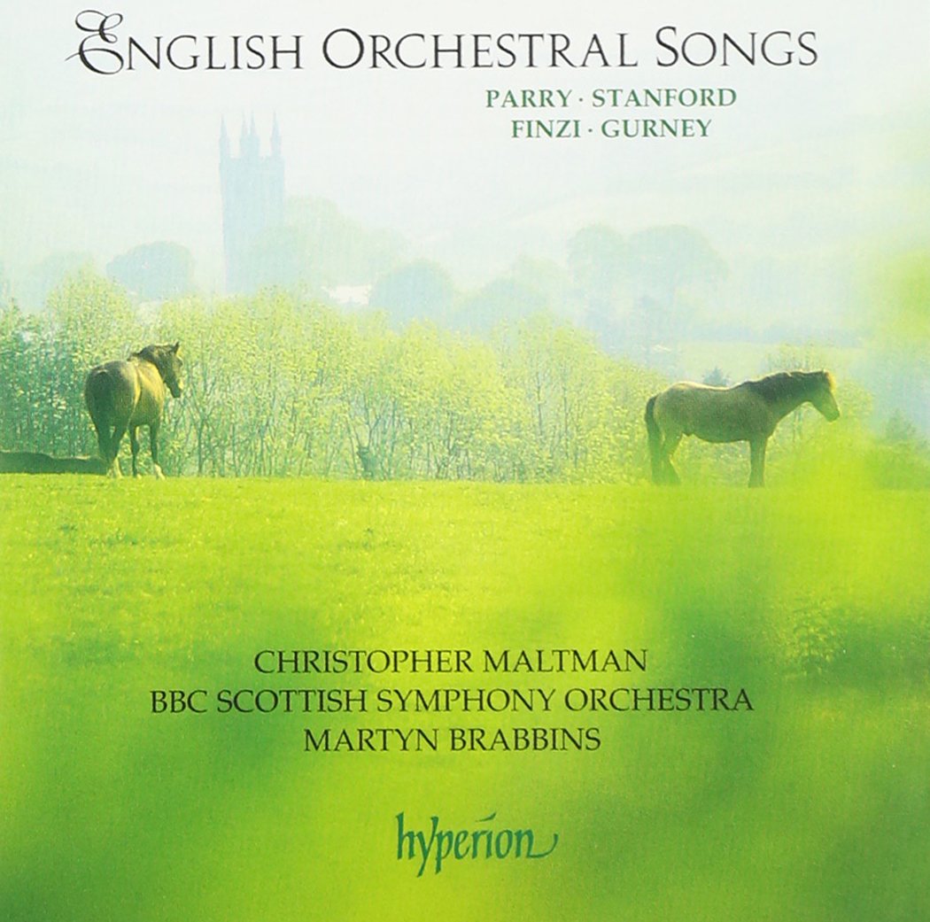 English Orchestral Songs cd