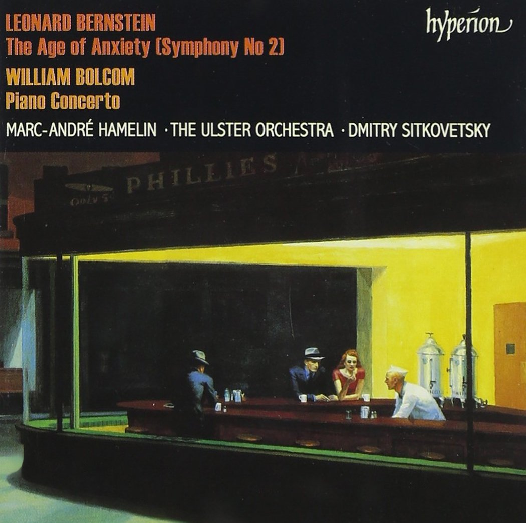 Léonard Bernstein - William Bolcom : the Age of Anxiety cd