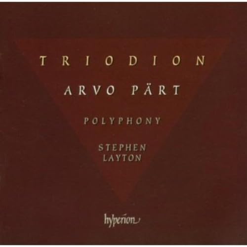 Arvo Pärt: Triodion/ Dopo la Vittoria/+ - Chorwerke Classical