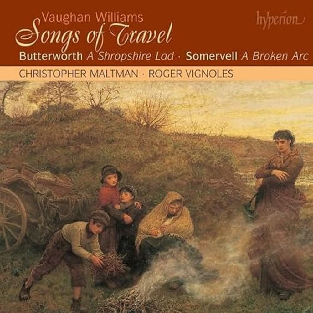 Vaughan Williams: Songs of Travel; Butterworth: A Shropshire Lad cd