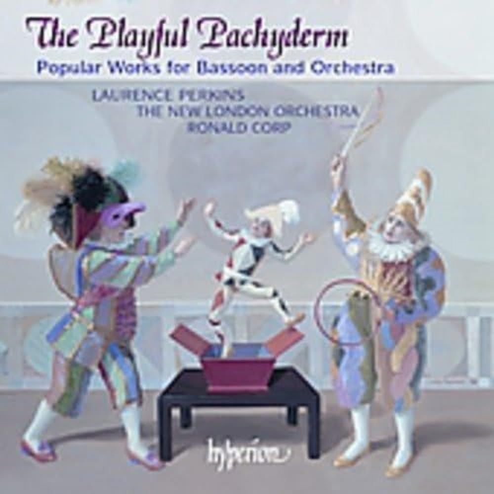The Playful Pachyderm : Miniatures Classiques pour Basson et Orchestre. Perkins, Corp. Classical