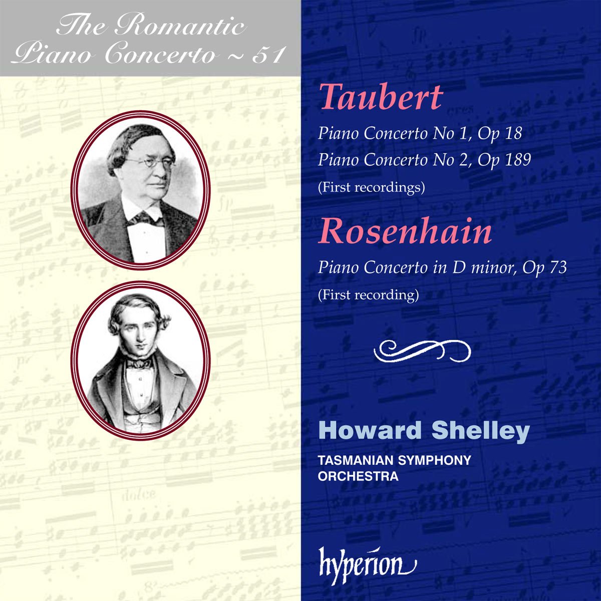 Taubert / Rosenhain: Das romantische Klavierkonzert Vol.51 Classical