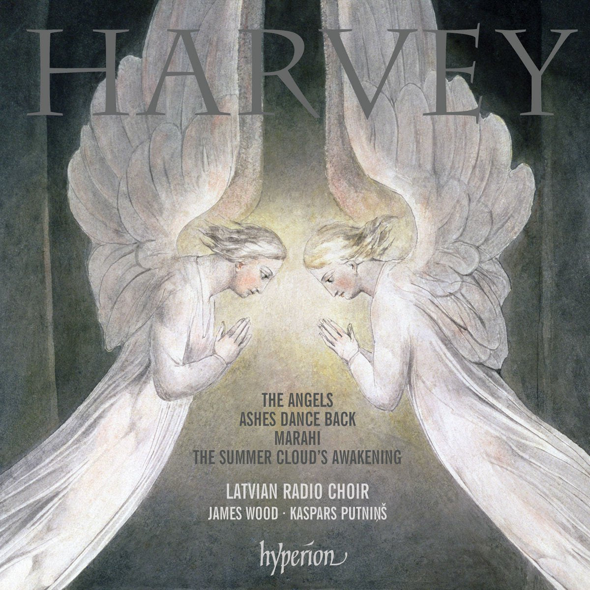 Harvey : the Angels. Wood, Putnins. cd