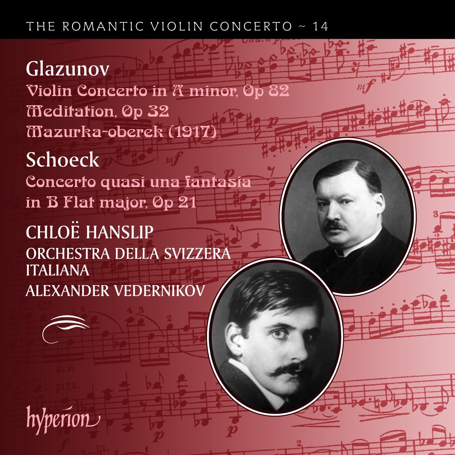 Glasunow / Schoeck: Das romantische Violinkonzert Vol.14 Classical