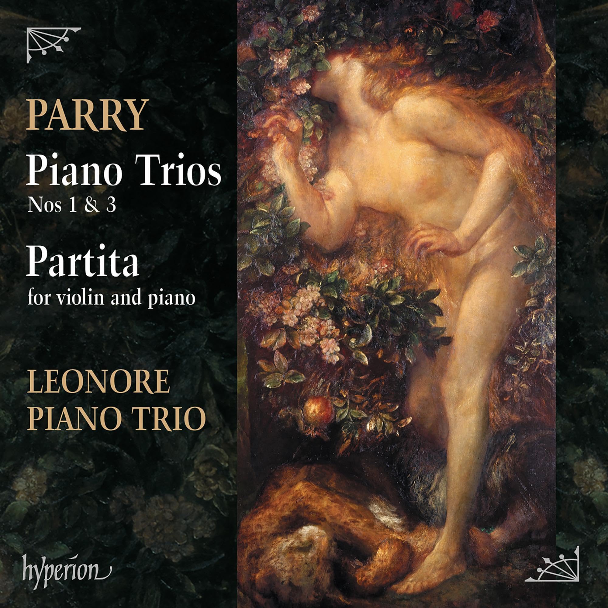 Sir Hubert Parry - Klaviertrios Nr. 1 & 3; Partita in d-Moll für Violine & Klavier Classical
