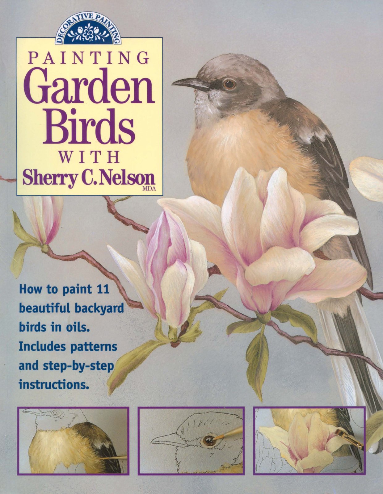 Painting Garden Birds with Sherry C. Nelson book