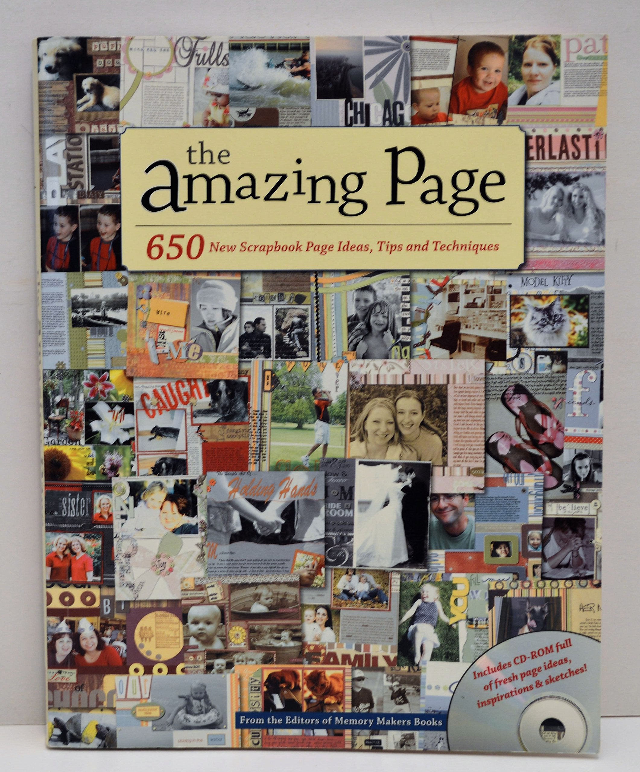 The Amazing Page: 650 New Scrapbook Page Ideas, Tips And Techniques: 650 Scrapbook Page Ideas, Tips and Techniques Hobbies & Crafts