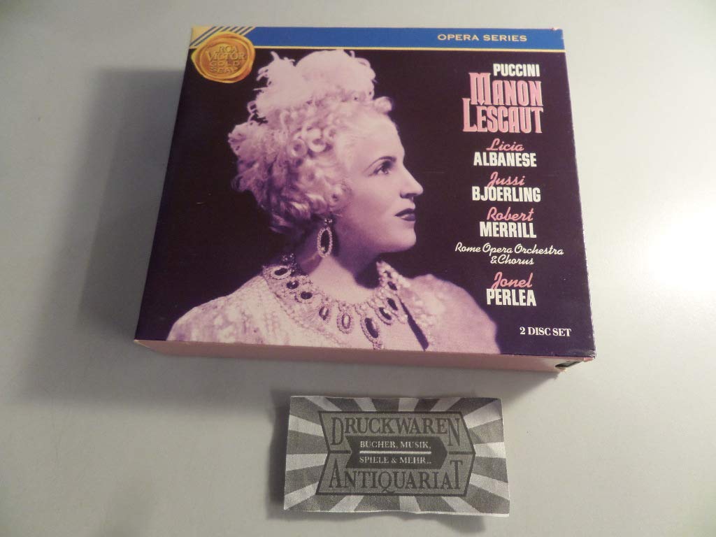 Puccini: Manon Lescaut (Gesamtaufnahme) (ital.) Classical