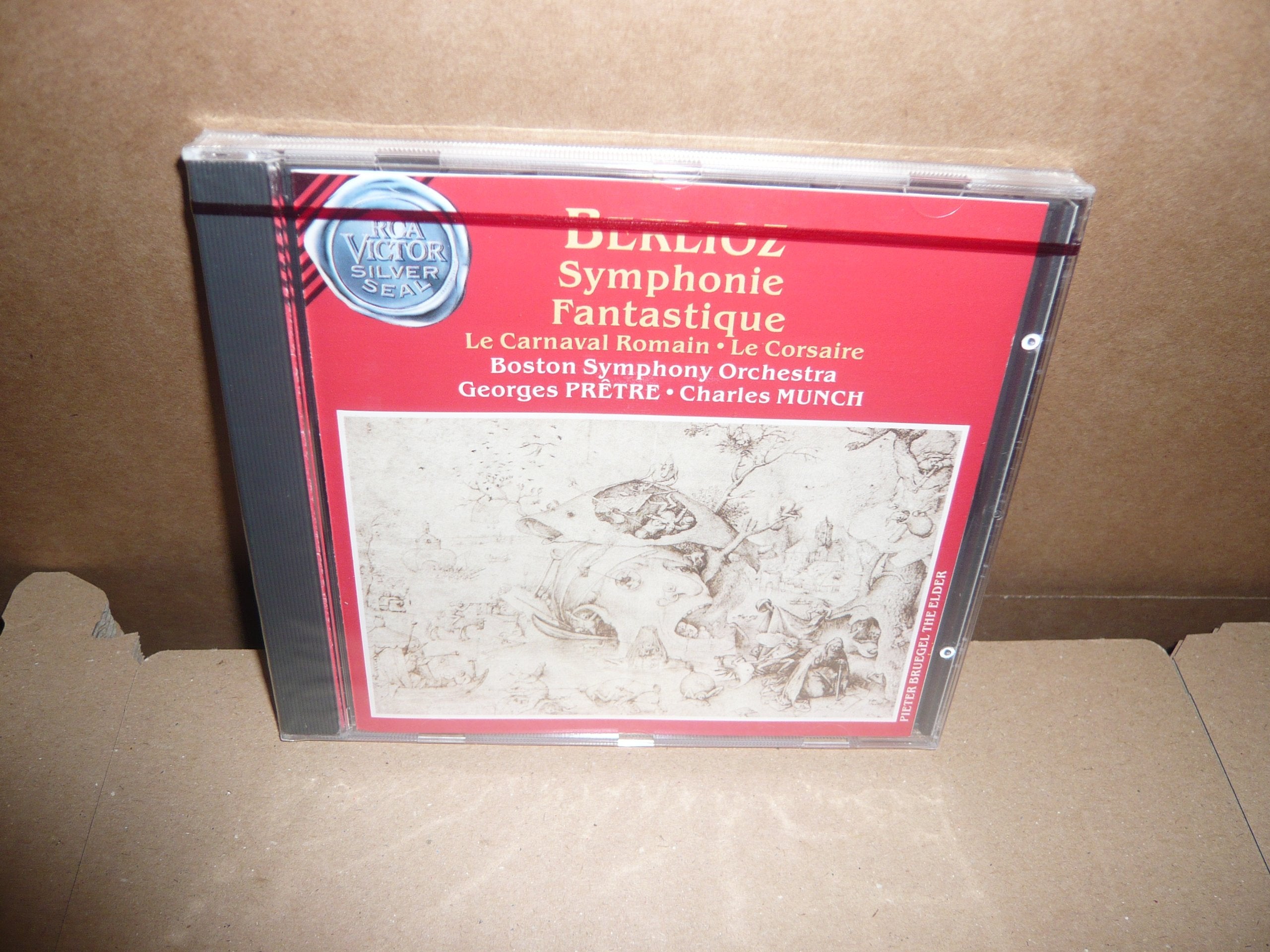 Symphonie FANTASTIQUE - le carnaval romain - le corsaire Boston Symphony Orchestra Music