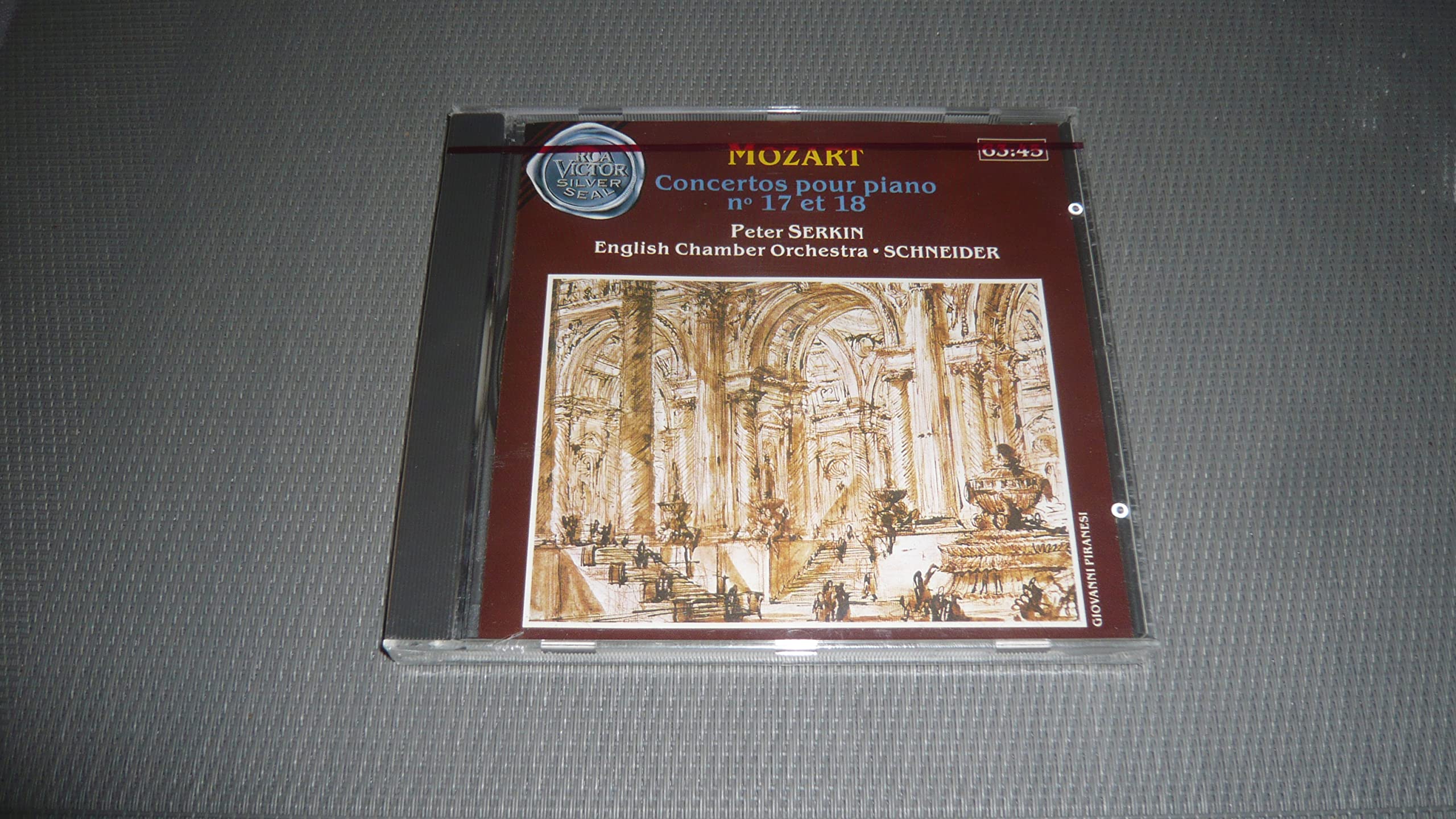 Concertos pour Piano No. 17 & 18 cd
