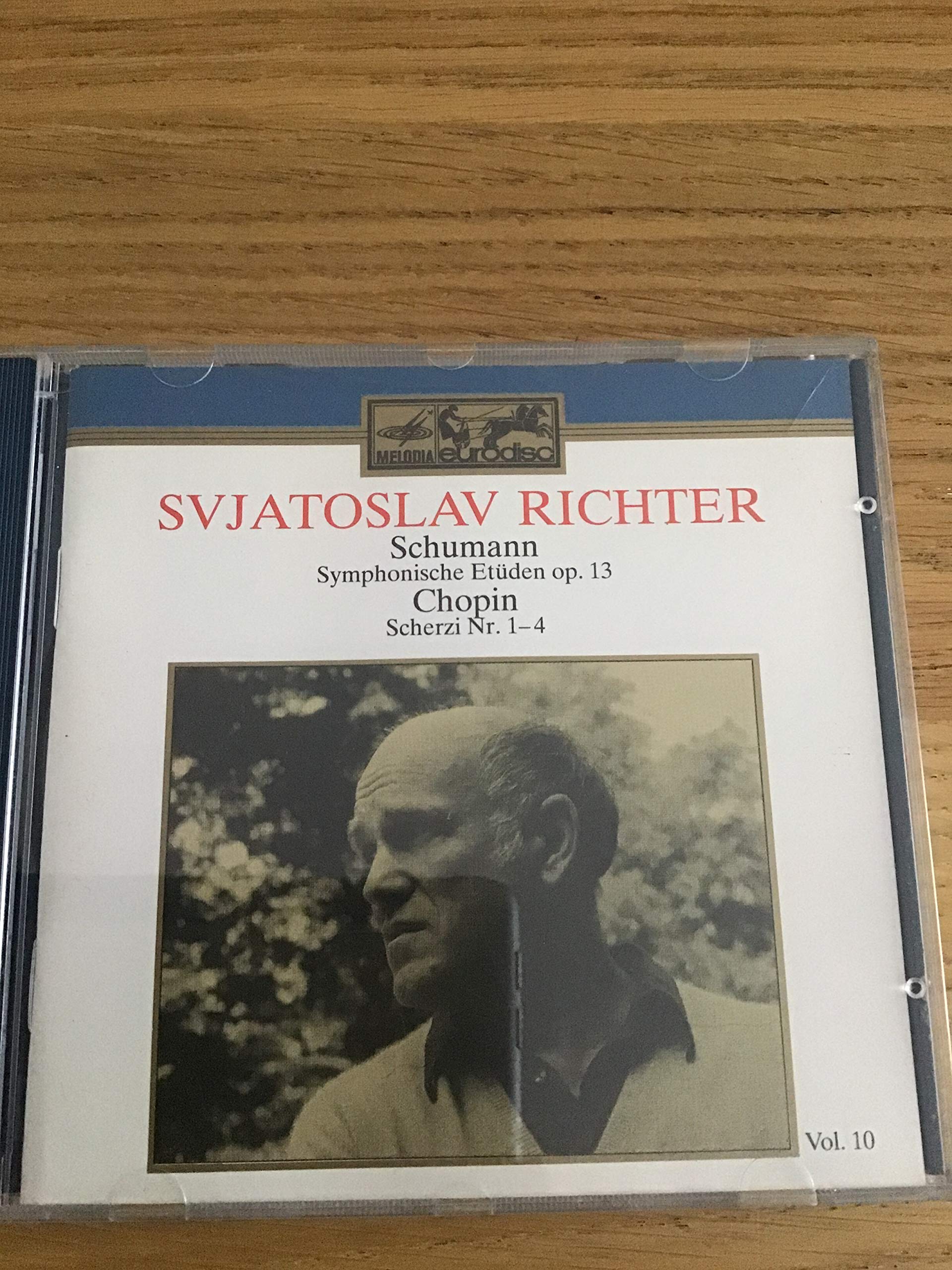 1-CD SCHUMANN / CHOPIN - SYMPHONIC ETUDES / SCHERZI - SVJATOSLAV RICHTER Music