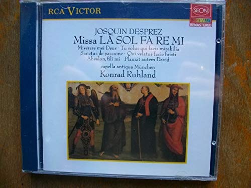 Missa La Sol Fa Re Mi CD Music