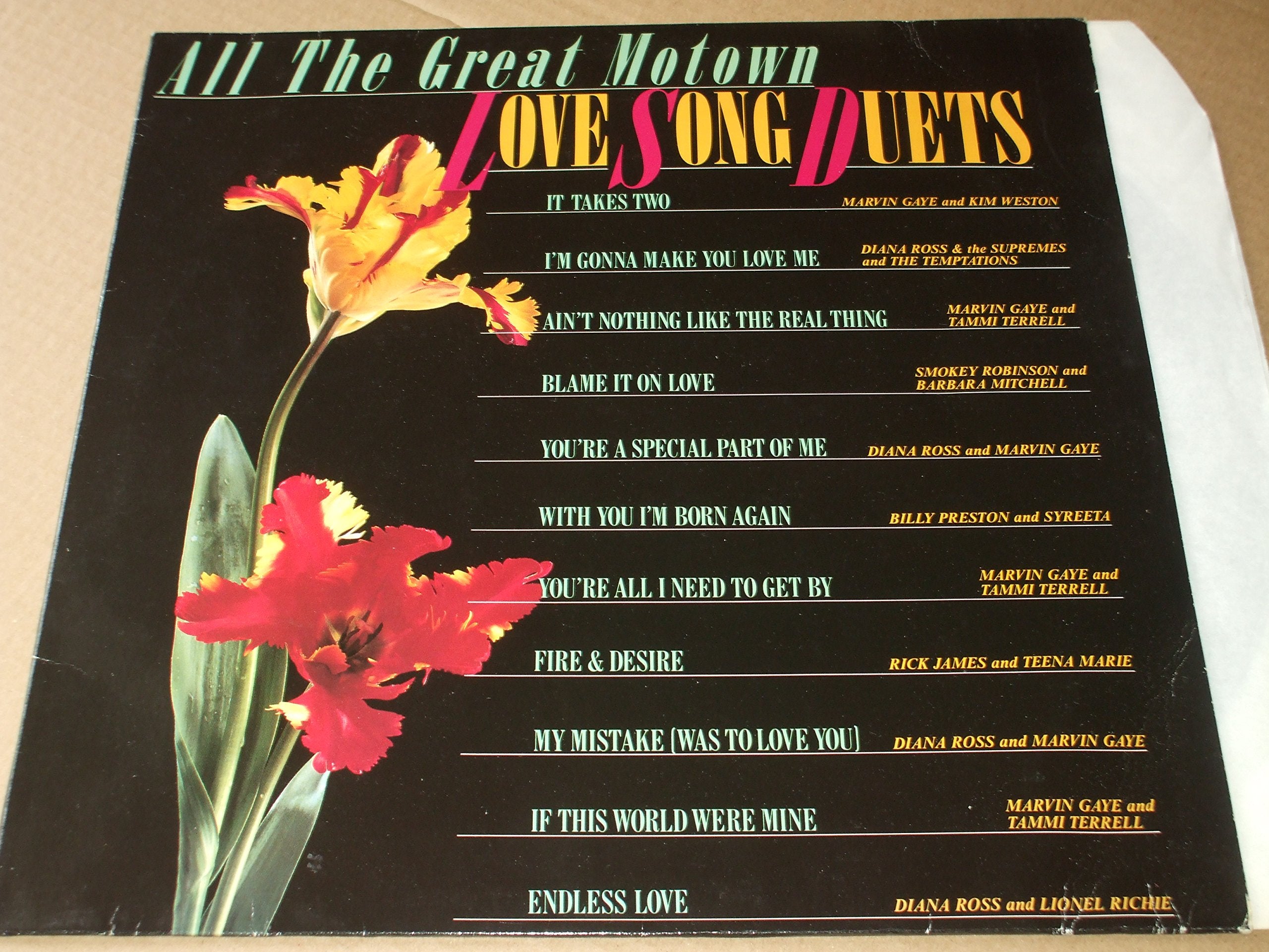 CD All The Great Motown Love Song Duets Music