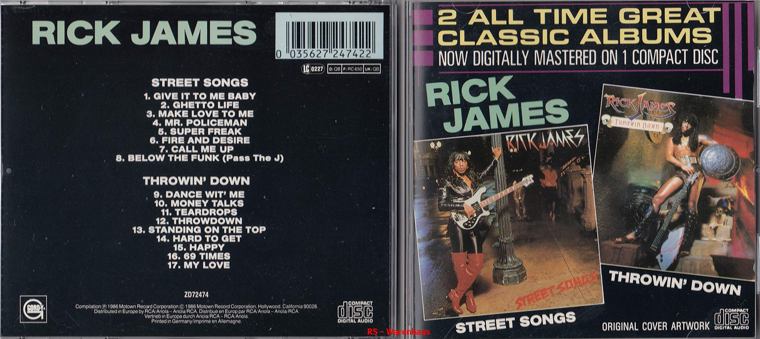 Street Songs / Throwin' Down Music