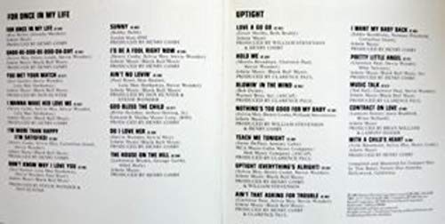 For once in my life/Uptight cd