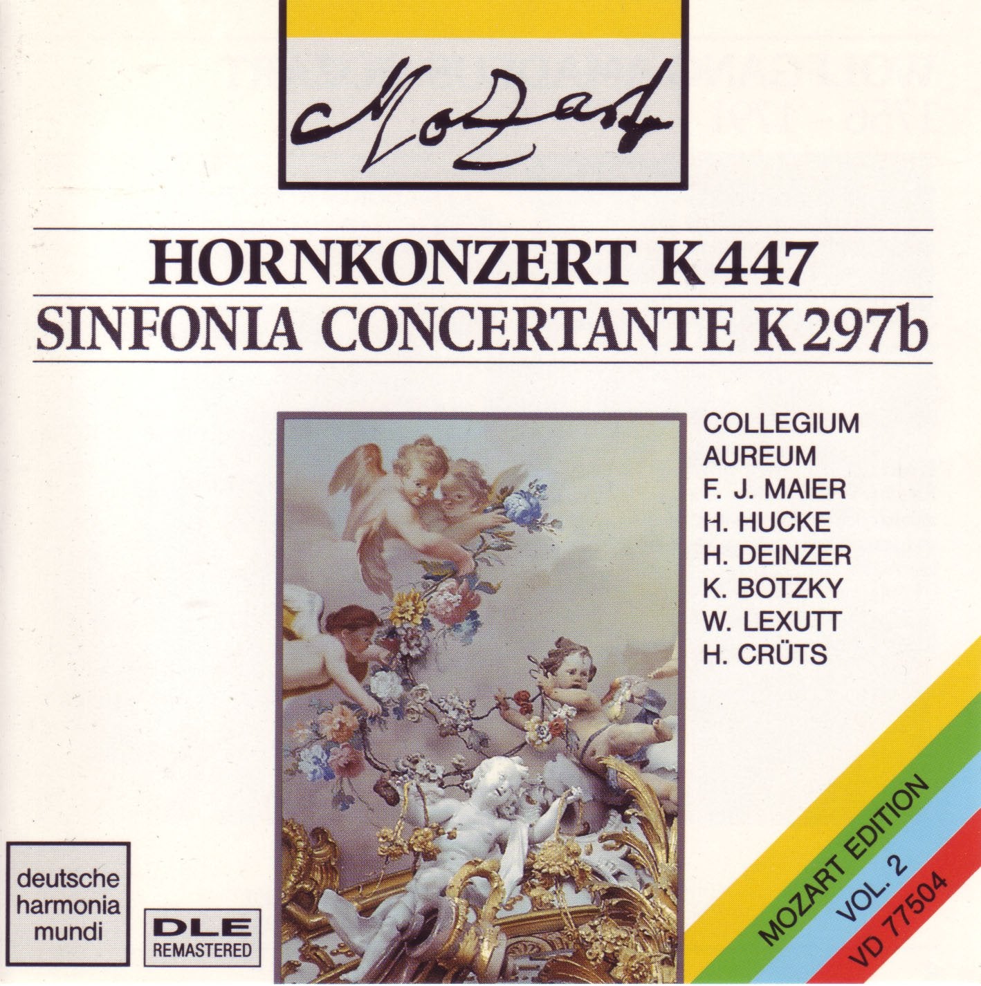 Hornkonzert K 447 / Sinfonia Concertante K 297b Music