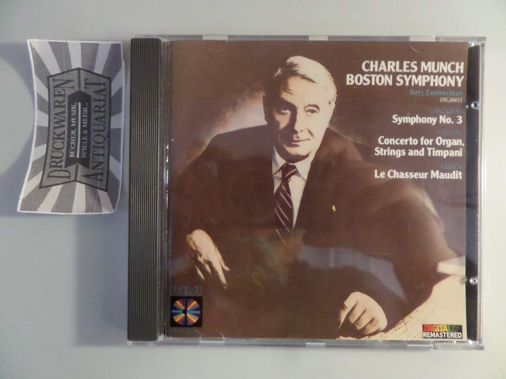 Sinfonie Nr. 3 in C-Moll, Op. 78 / Konzert in G-Moll für Orgel, Streicher und Timpani / Le Chasseur Maudit Music