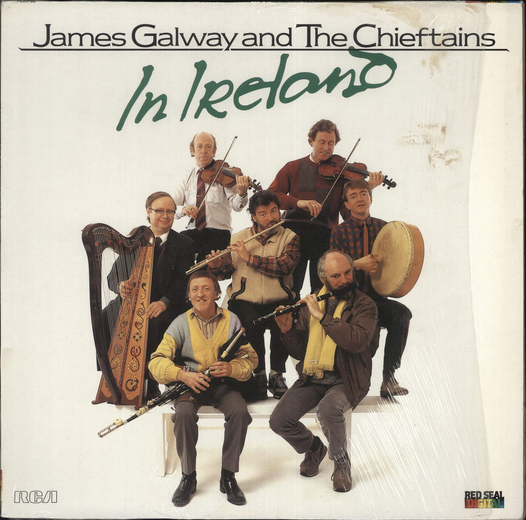 Galway, James In Ireland LP RCA RL85798 EX/EX 1987 & Chieftains Music