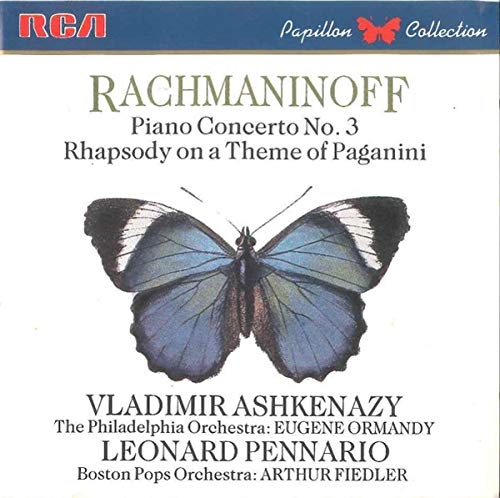 Rachmaninov - Piano Concerto 3 & Paganini Rhapsody (UK Import) Classical