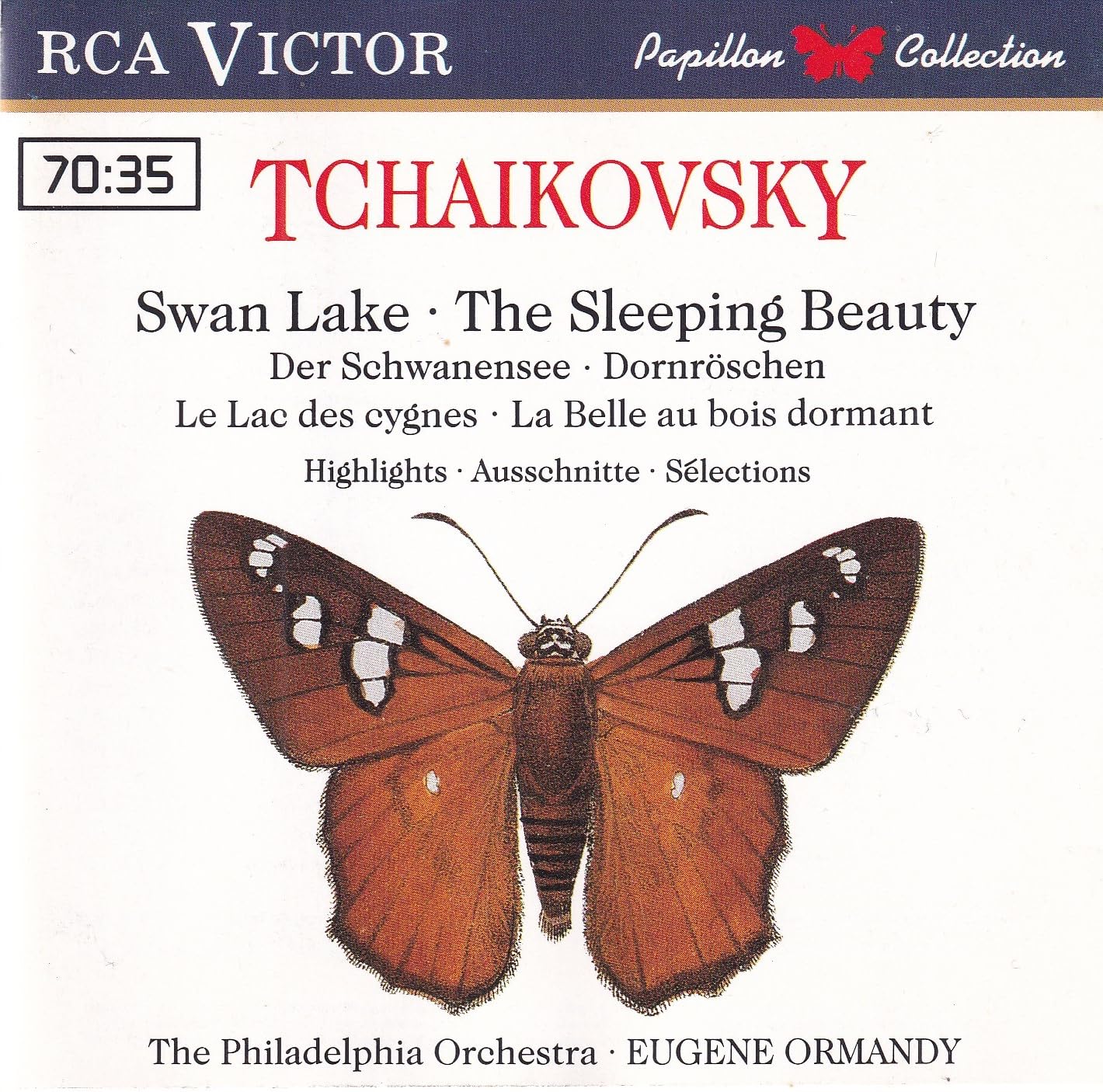 TCHAIKOVSKY: Swan Lake - The Sleeping Beauty - Highllights Music