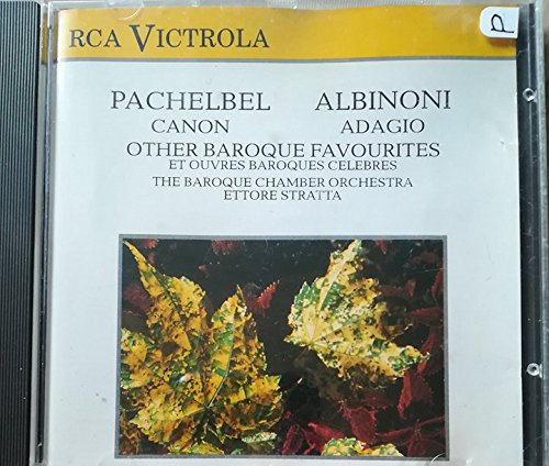 Pachelbel - Canon Albinoni Adagio Others, Baroque Chamber Orchestra, Stratta VD87821 Music