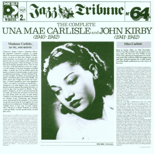 Jazz Tribune No.64: The Complete Carlisle & Kirby Blues