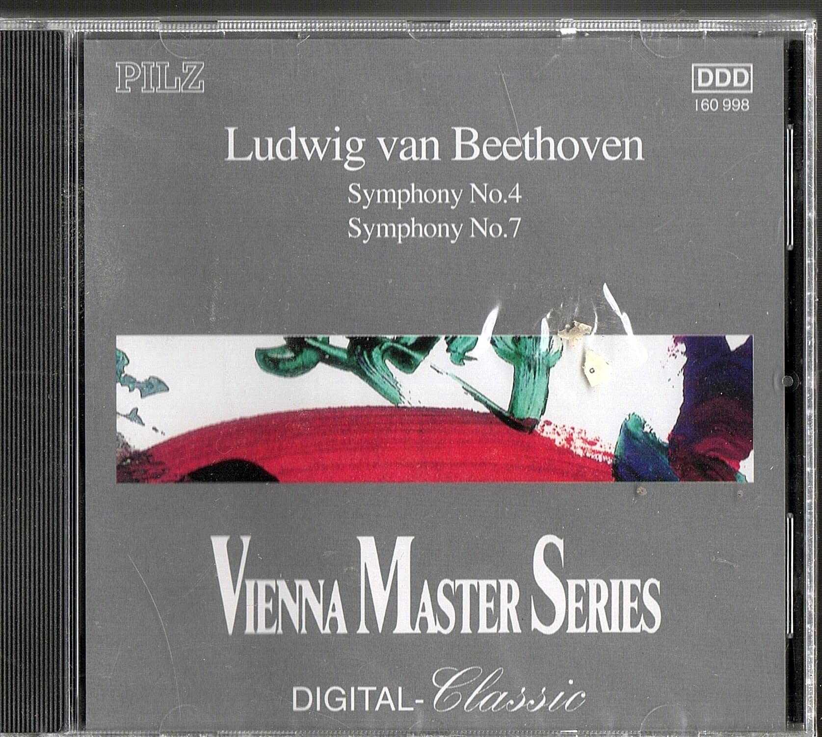 Ludwig van Beethoven Symphony No. 4 & 7 (Vienna Master Series) (UK Import) Pop