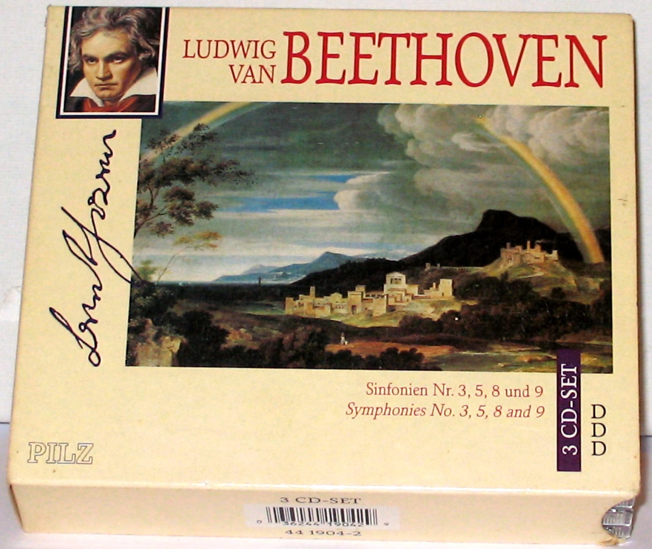 Symphonies 3,5,8,9 3-Cds Classical