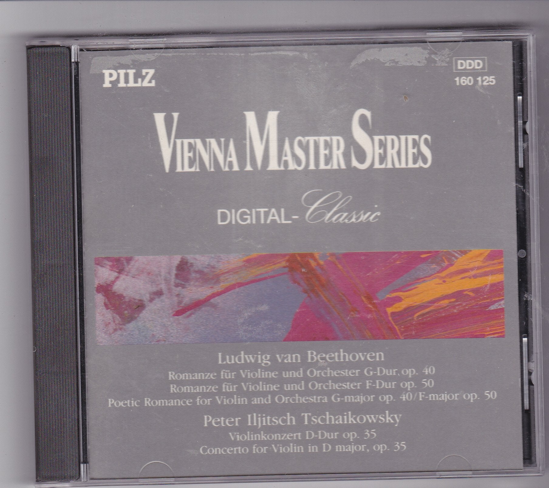 Vienna Master Series: Beethoven - Poetic Romance for Violin and Orchestra, Tschaikowsky: Concerto for Violin in D Major (UK Import) Pop
