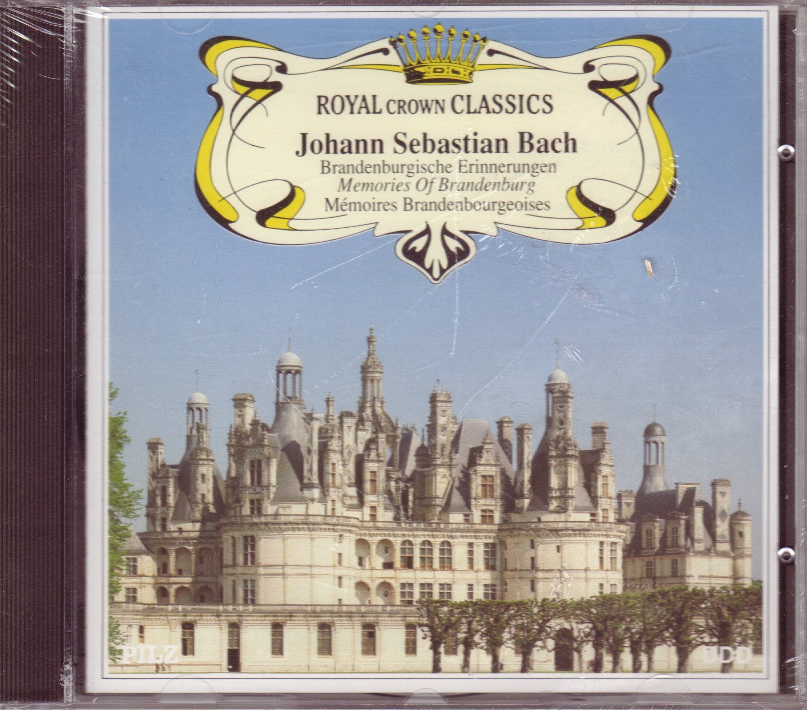 Johann Sebatian Bach Memories of Brandenburg Cd -extra Cds Ship Free cd