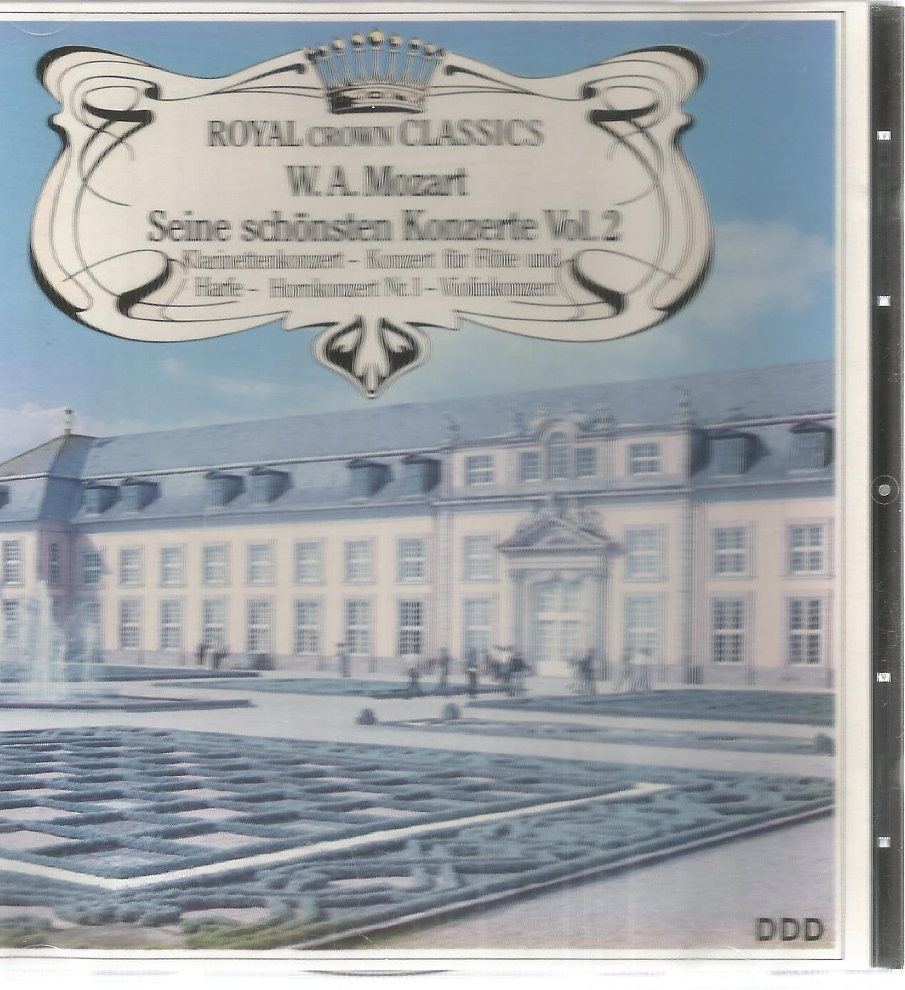 Mozart Royal Crown Classics Seine Schonsten Konzerte Vol. 2 Books