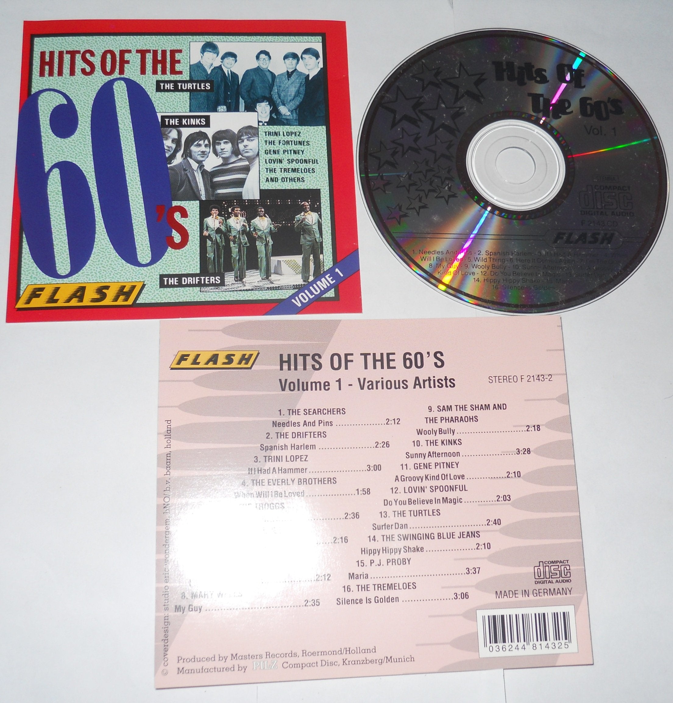 Searchers, Drifters, Trini Lopez, Everly Brothers, Troggs.. Music