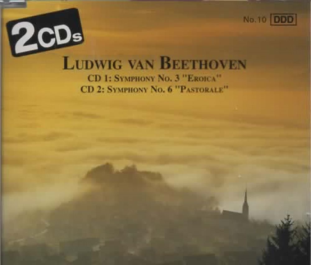 Ludwig van Beethoven: Symphony No. 3 "Eroica", Symphony No. 6 "Pastorale", Quartet for piano & strings Music