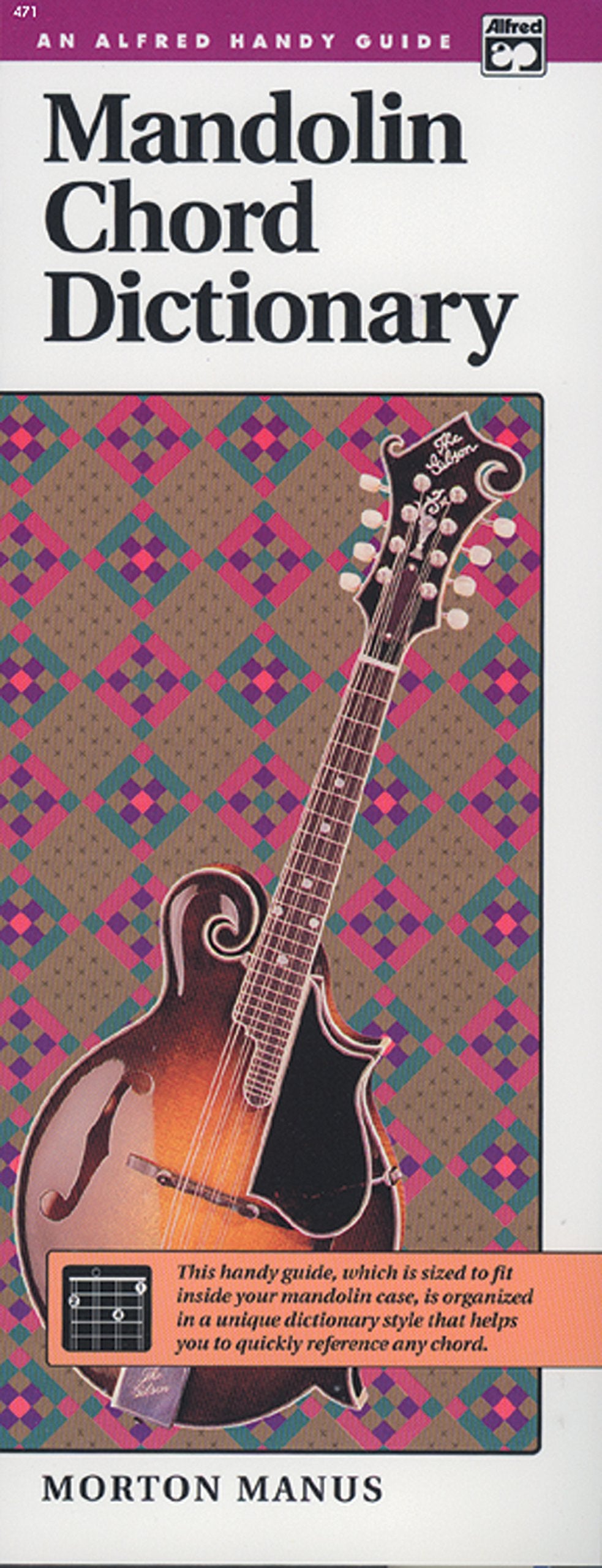 Mandolin Chord Dictionary. Handy Guide --- Mandoline - Manus, Morton --- Alfred Publishing book