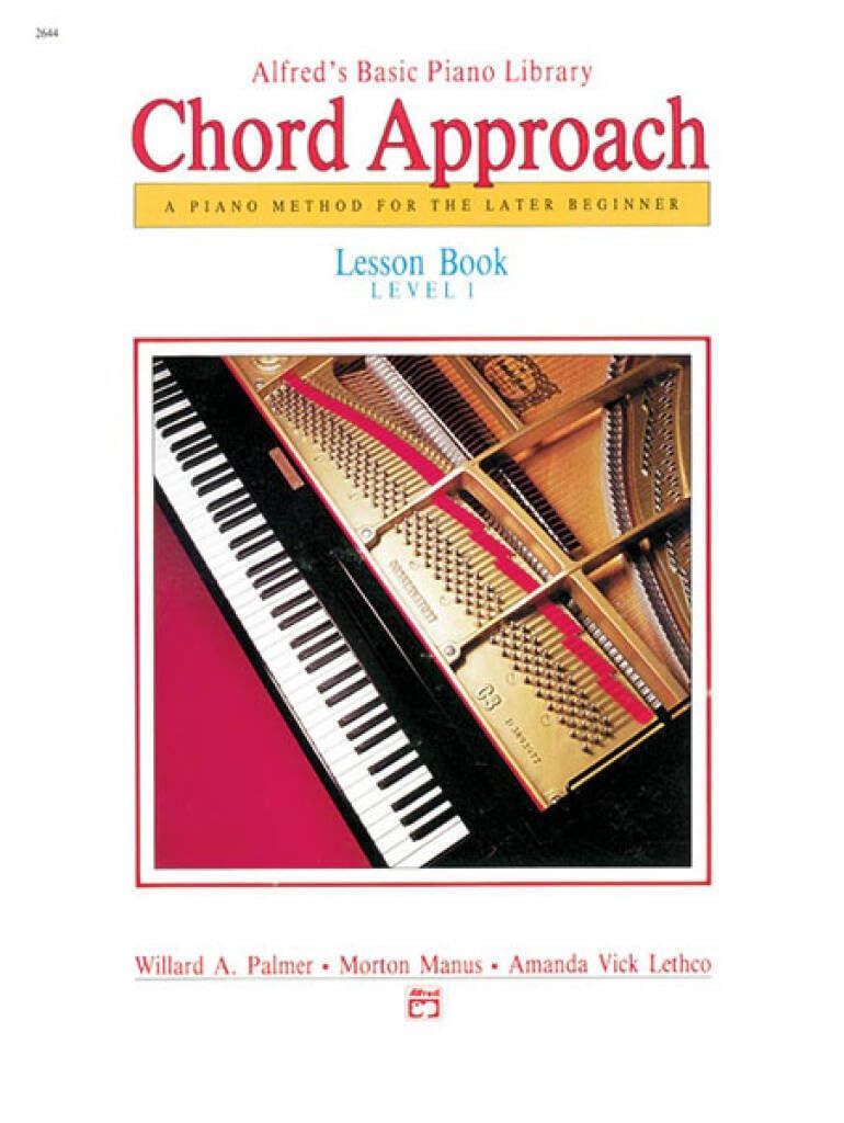 Product Image: Alfred's Basic Piano Chord Approach Lesson Book, Bk 1 (Alfred's Basic Piano Library)