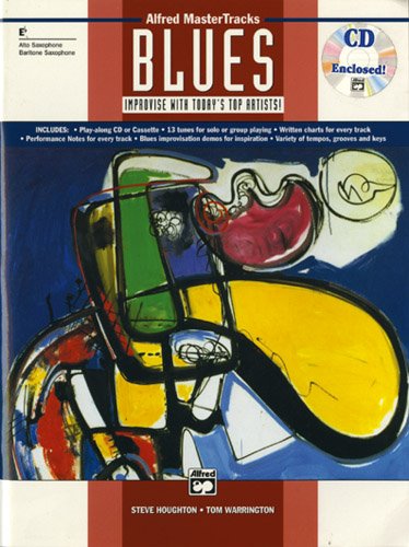 ALFRED PUBLISHING HOUGHTON / WARRINGTON - MASTERTRACKS BLUES FOR E-FLAT INSTRUMENTS + CD Jazz&Blues Noten Es-Instrumente Sheet Music