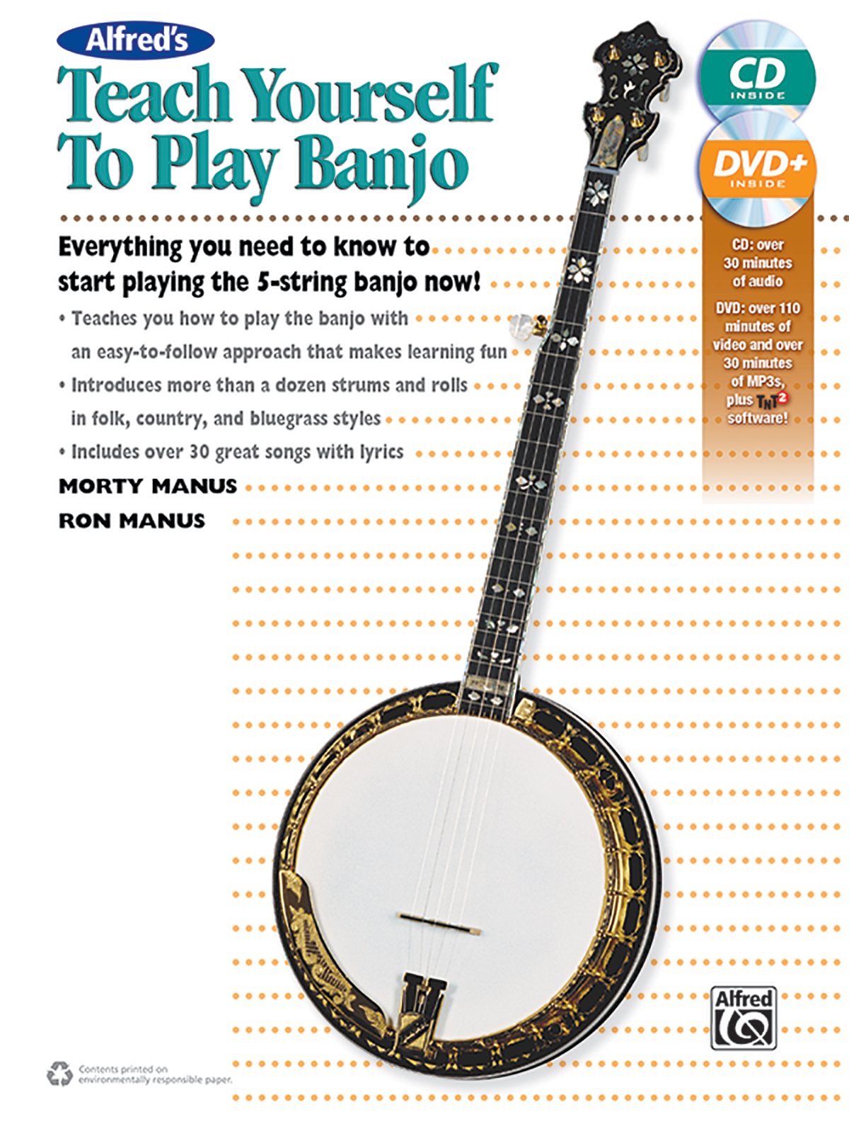 Alfred's Teach Yourself to Play Banjo Arts & Music