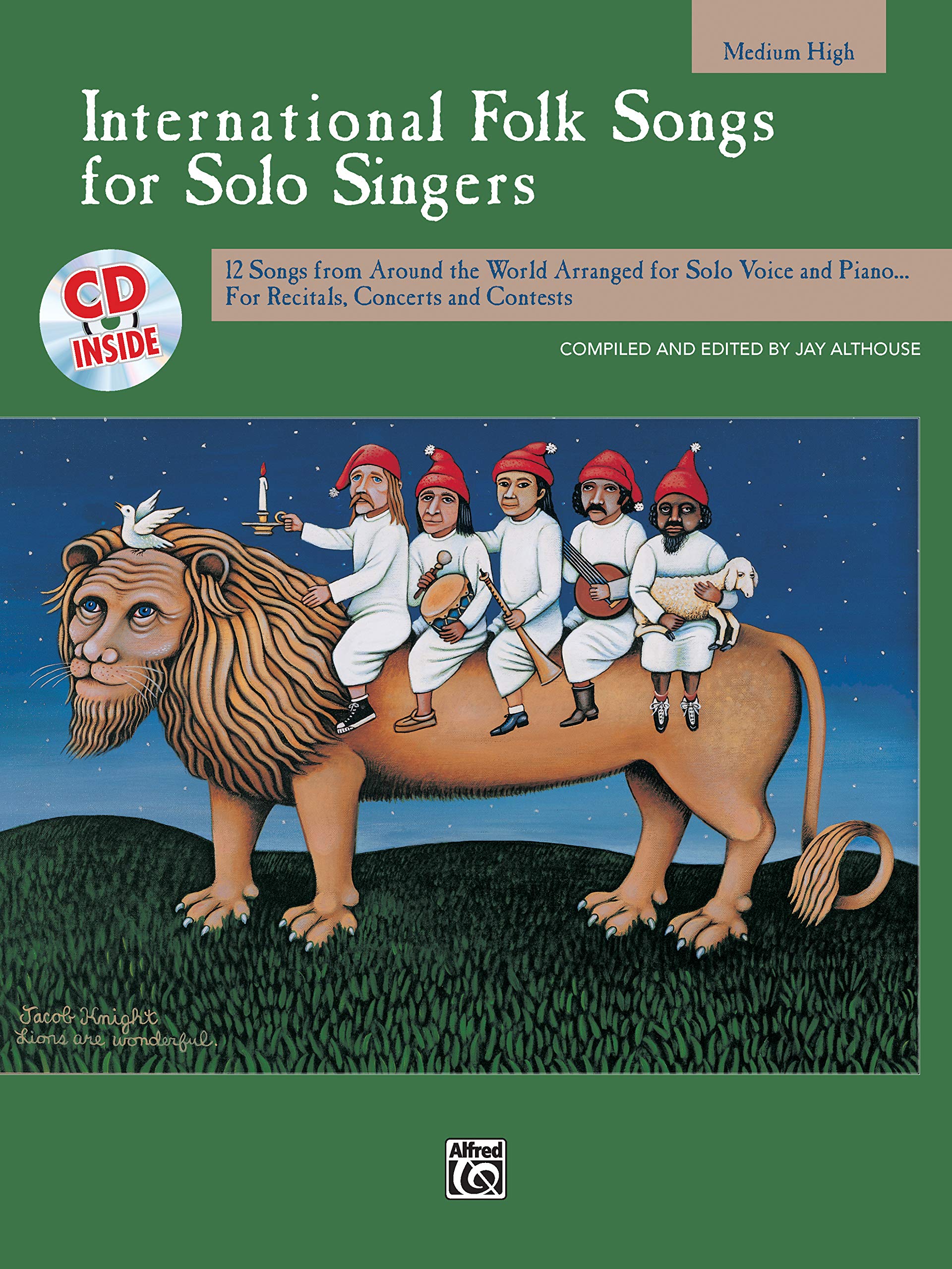 International Folk Songs for Solo Singers: Medium High Sheet Music