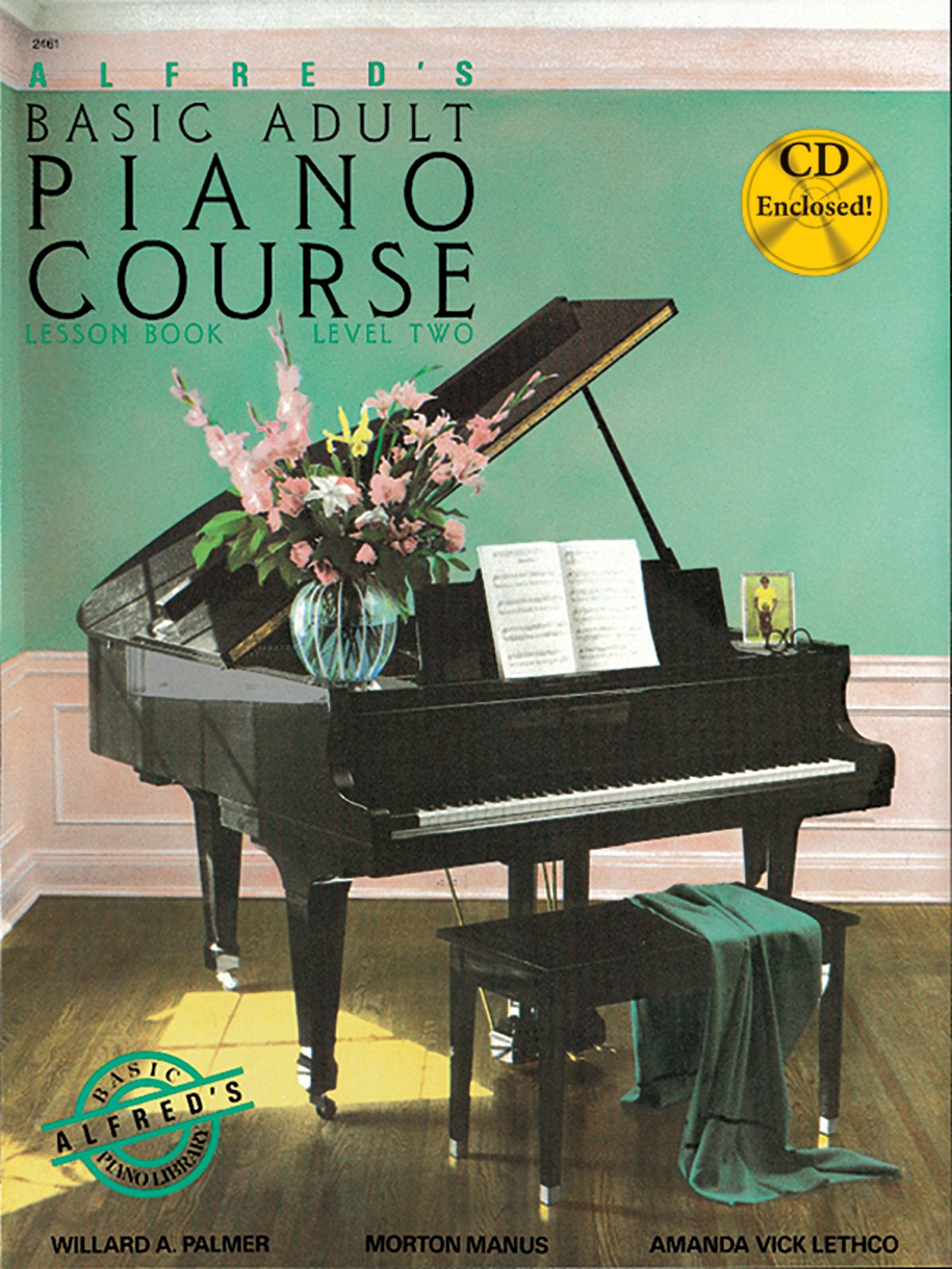Alfred's Basic Adult Piano Course Lesson Book, Bk 2: Book & CD: Lesson Book Level Two Social Sciences