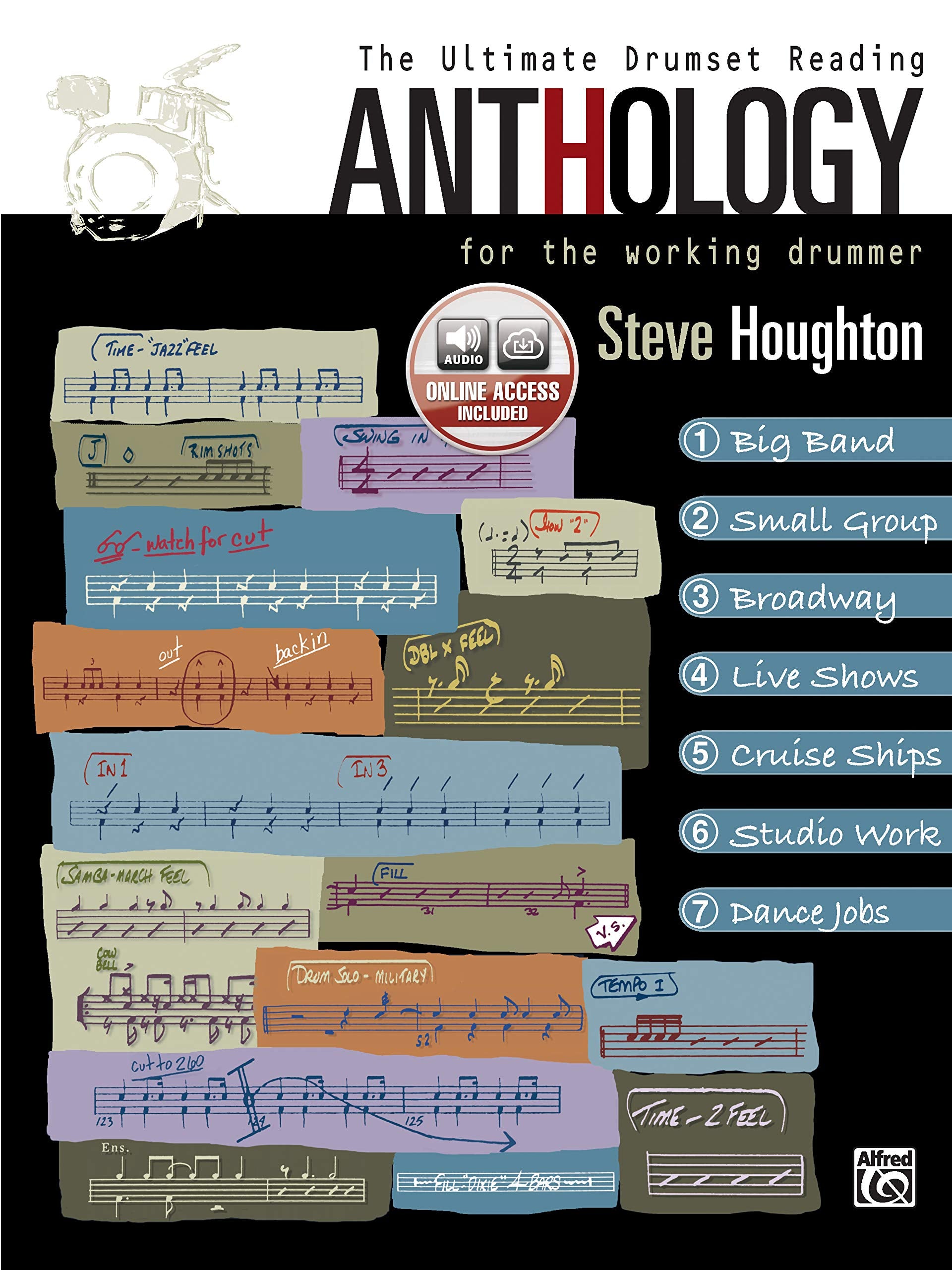 The Ultimate Drumset Reading Anthology: For the Working Drummer, Book & CD Social Sciences