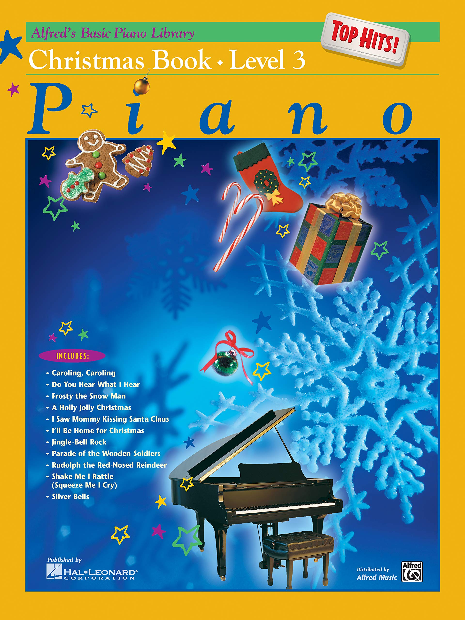 Alfred's Basic Piano Library Top Hits! Christmas, Bk 3 Social Sciences