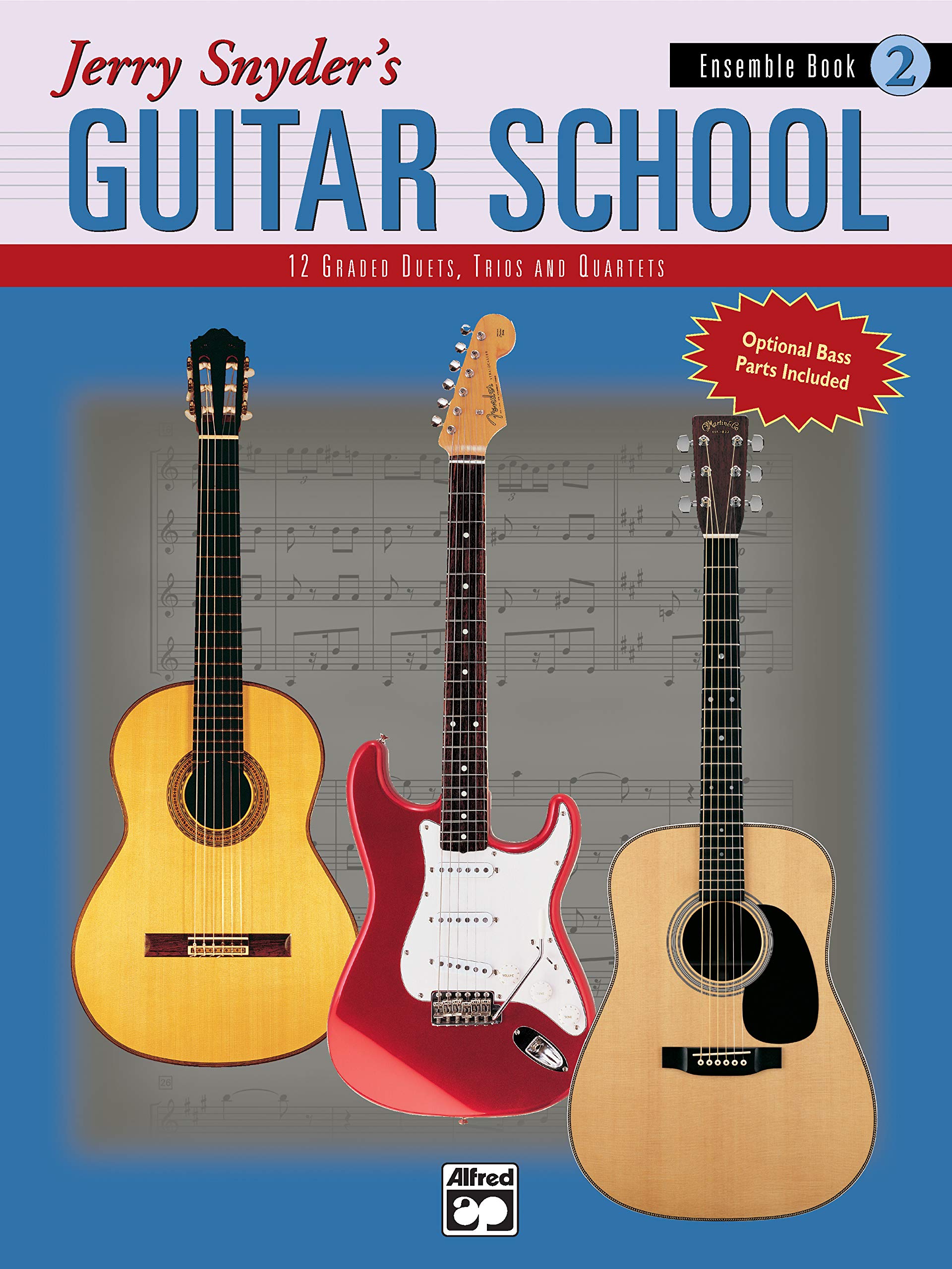 Jerry Snyder's Guitar School, Ensemble Book, Bk 2: 12 Graded Duets, Trios, and Quartets Social Sciences