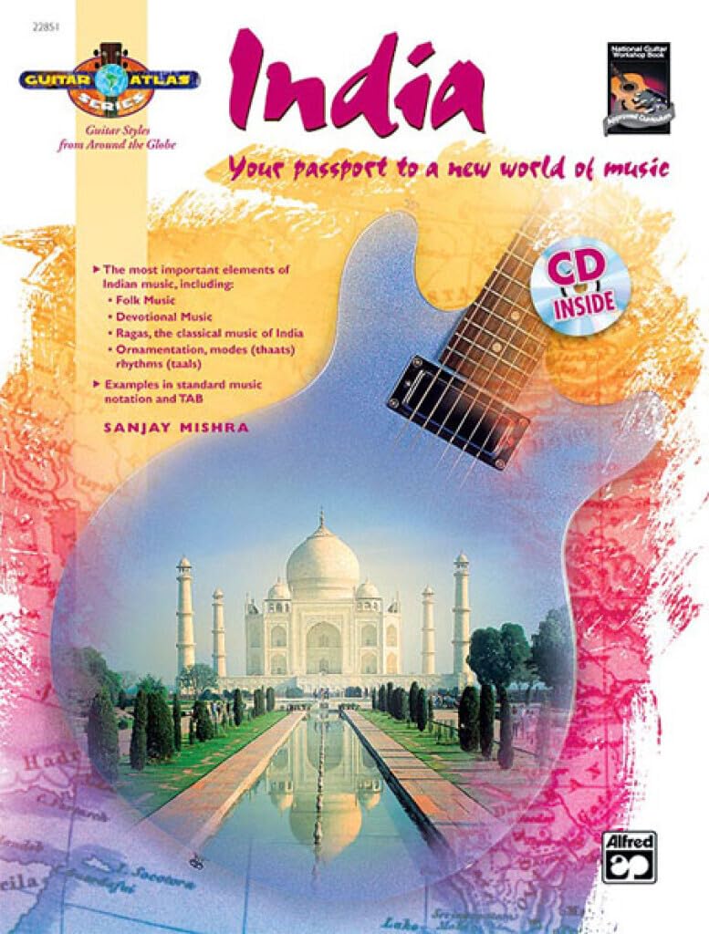 Guitar Atlas: India (National Guitar Workshop): Your passport to a new world of music (incl. CD) Sheet Music