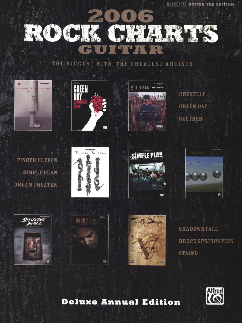 Rock Charts Guitar 2006: The Biggest Hits, the Greatest Artists Sheet Music