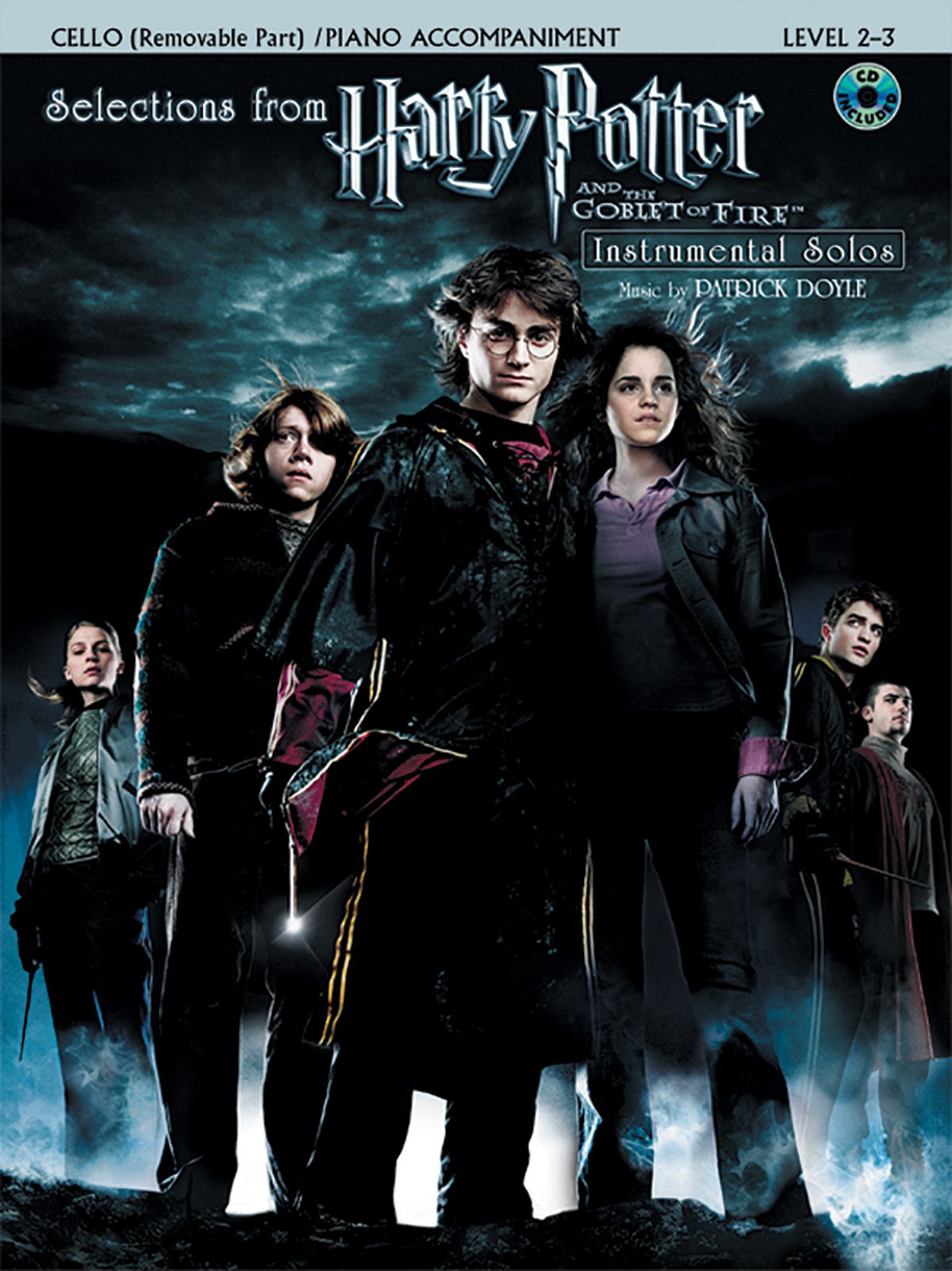 String Selections from Harry Potter and the Goblet of Fire: Cello, Book & CD: Cello/ Piano Accompaniment Instrumental Solos, Level 2-3 Social Sciences