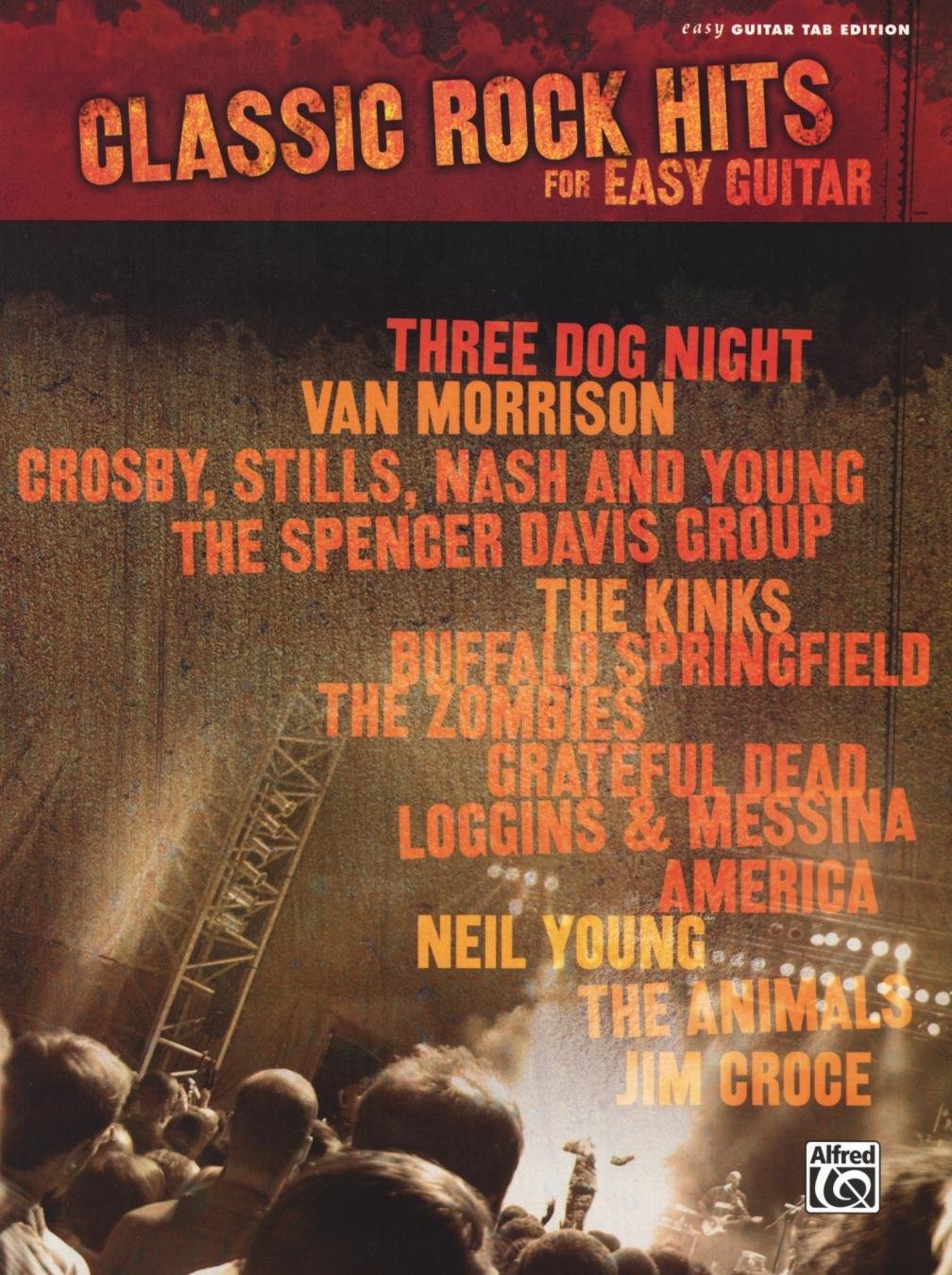 Classic Rock Hits for Easy Guitar (Hits for Easy Guitar Series) Sheet Music