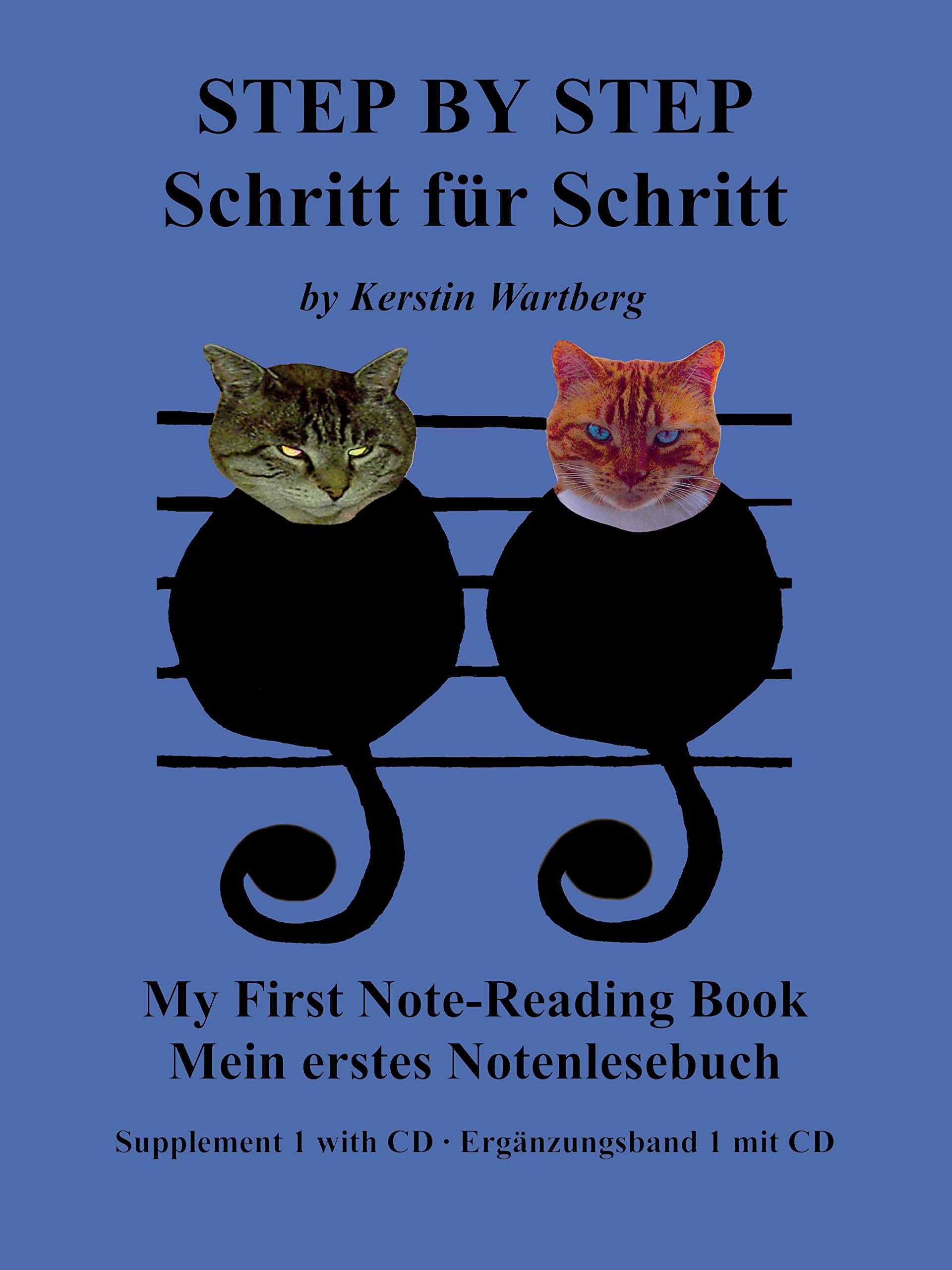 Step by Step / Schritt für Schritt - My First Note-Reading Book / Mein erstes Notenlesebuch: Supplement 1 with CD / Ergänzungsband 1 mit CD Sheet Music