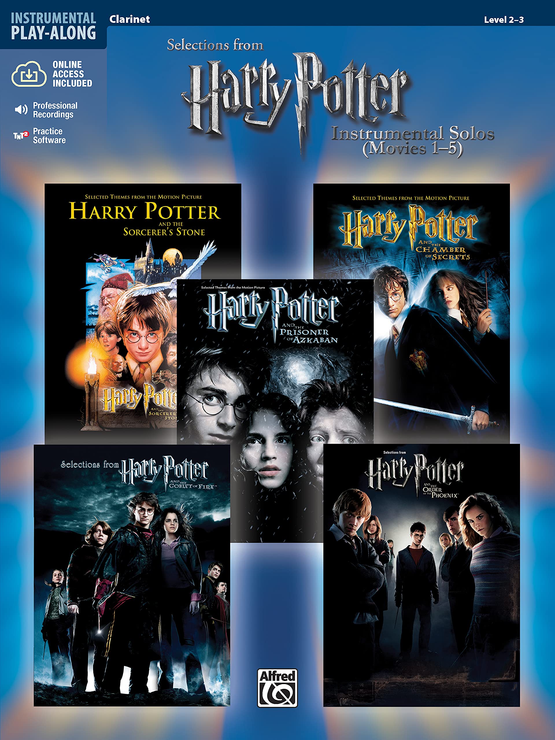 Harry Potter Movies 1-5, w. Audio-CD, for Clarinet (Harry Potter Instrumental Solos (Movies 1-5): Level 2-3): Carinet (incl. Online Code) (Pop Instrumental Solo Series) Social Sciences